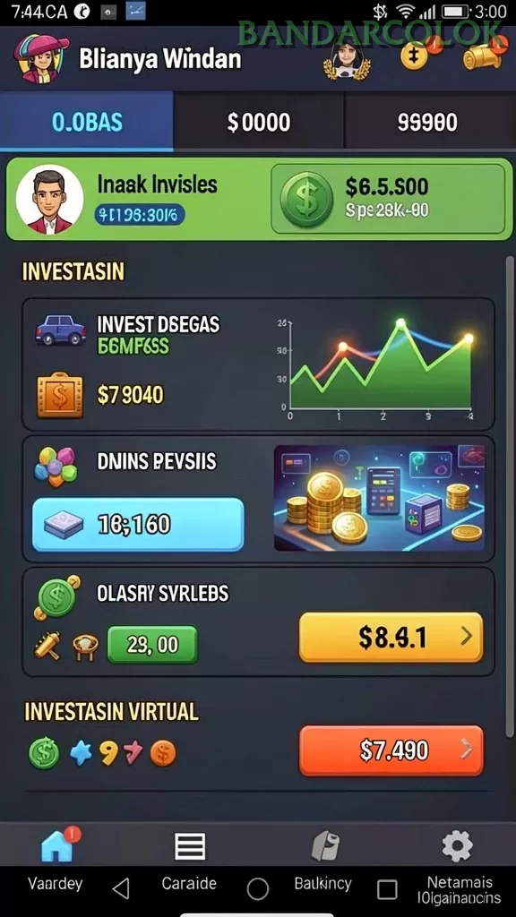 Galeri pratinjau visual bandarcolok build APK resmi terbaru